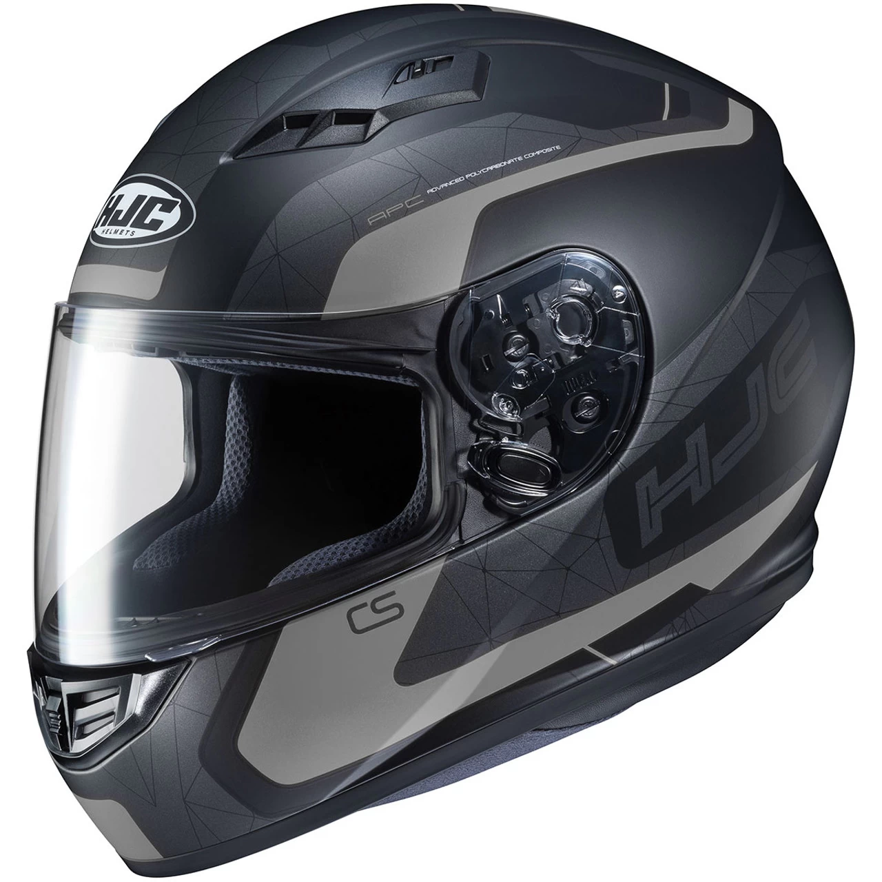HJC CS-R3 Dosta Helmet - Black/Gray 1 HJC CS-R3 Dosta Helmet - Black/Gray