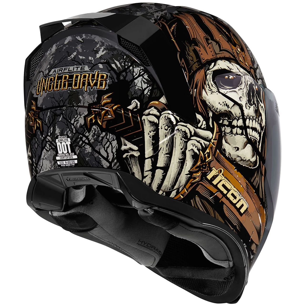 Icon Airflite Uncle Dave Helmet - Image 3