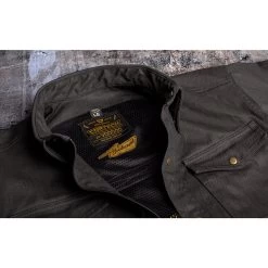 Cortech Voodoo Wax Cotton Riding Shirt -Cycling Equipment Shop 8102 0125 04 Inside Woven Labels 01411.1573491197