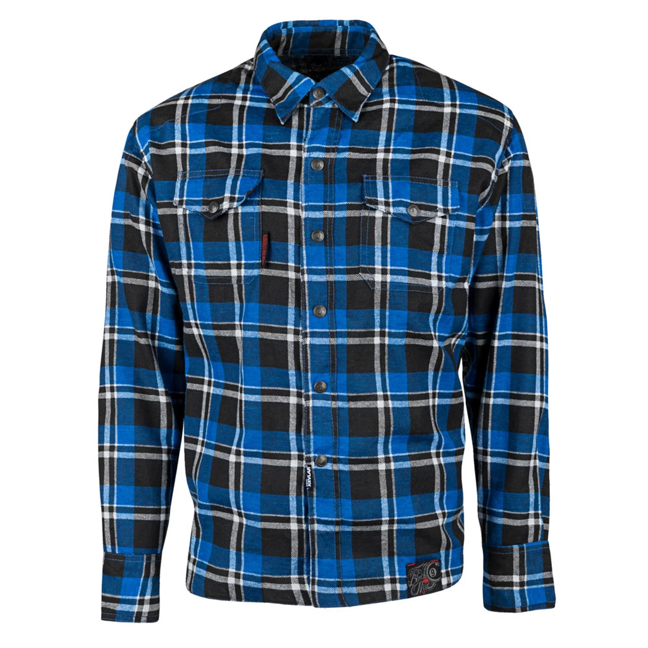 Speed And Strength Black Nine Reinforced Moto Flannel Shirt - Blue/Black 1 Speed And Strength Black Nine Reinforced Moto Flannel Shirt - Blue/Black