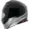 Speed And Strength SS4100 SS Logo Modular Helmet - Satin Black