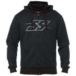 Speed And Strength Resistance Armored Moto Hoody - Black