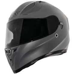 Speed And Strength SS2100 Solid Speed Helmet - Satin Gunmetal Grey