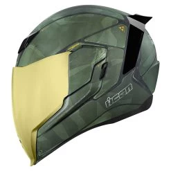 Icon Airflite Helmet - Battlescar 2 -Cycling Equipment Shop AirfliteBattlescarGreenProfile0101 11269 35340.1534181300