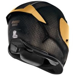 Icon Airframe Pro Helmet - Carbon Gold -Cycling Equipment Shop AirframeProCarbonGoldBack 84065.1579201136