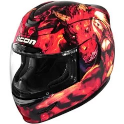 Icon Airmada Helmet - Azrael Red