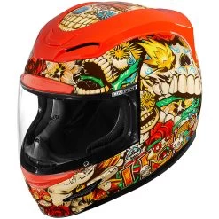 Icon Airmada Dia De Los Muertos Helmet