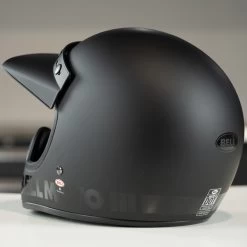 Bell Moto 3 Classic Helmet - Matte/Gloss Blackout -Cycling Equipment Shop Bell Moto 3 Blackout Helmet 4 41566.1537532905