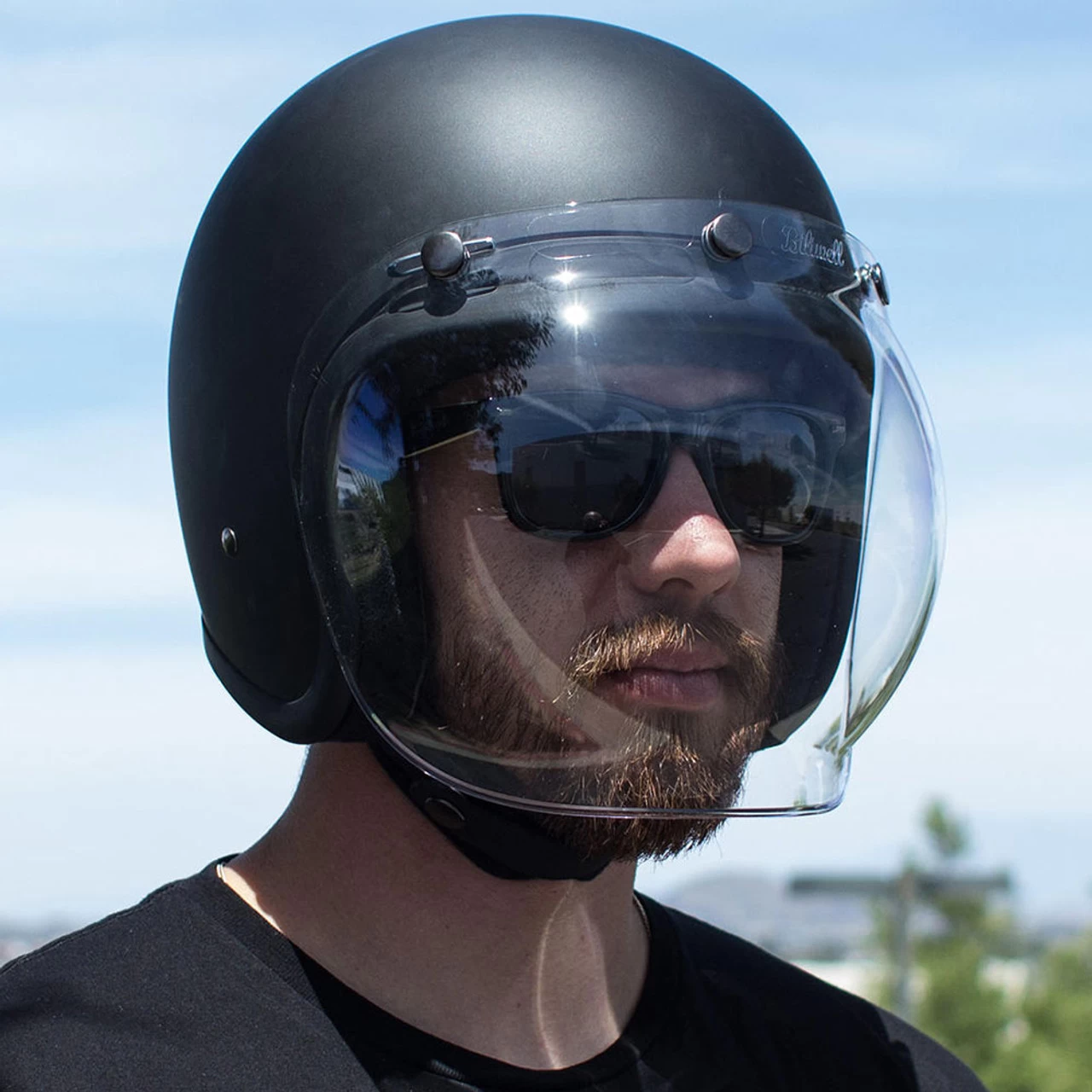 Biltwell Anti-Fog Bubble Shield - Clear 5 Biltwell Anti-Fog Bubble Shield - Clear - Image 5