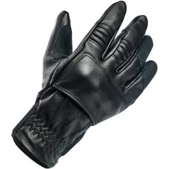 Biltwell Belden Leather Gloves - Black -Cycling Equipment Shop Biltwell Belden Leather Gloves Black 9 71371.1569520607