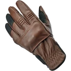 Biltwell Belden Leather Gloves - Chocolate Brown
