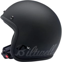Biltwell Bonanza Helmet - Flat Black Factory -Cycling Equipment Shop Biltwell Bonanza ECE Helmet Flat Black Factory 4 96391.1600185289