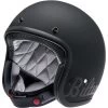 Biltwell Bonanza Helmet - Flat Black Factory