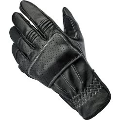 Biltwell Borrego CE Leather Gloves - Black/Cement