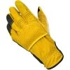 Biltwell Borrego CE Leather Gloves - Gold/Black