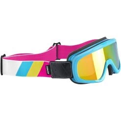 Biltwell Overland 2.0 Tri-Stripe Goggle - Jet Boat Blue/Yellow/Pink -Cycling Equipment Shop Biltwell Overland 2.0 Tri Stripe Goggles JetBoat Blue Yellow Pink 1 04315.1556806842