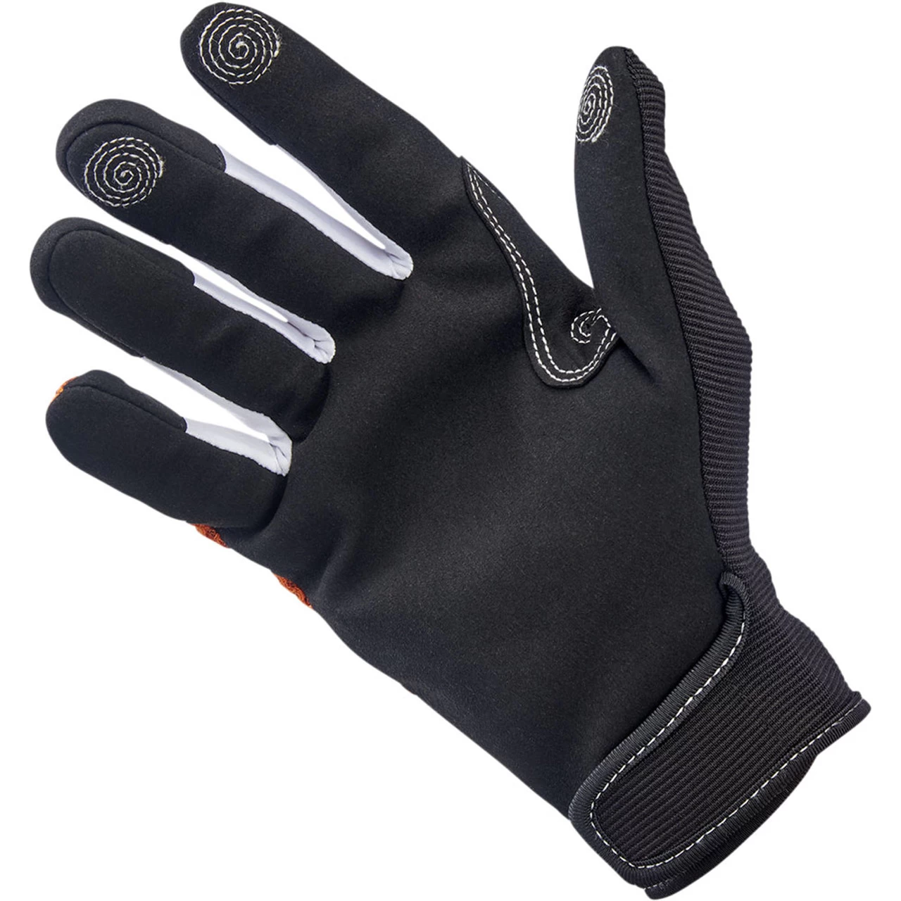Biltwell Anza Gloves - Orange/Black 3 Biltwell Anza Gloves - Orange/Black - Image 3