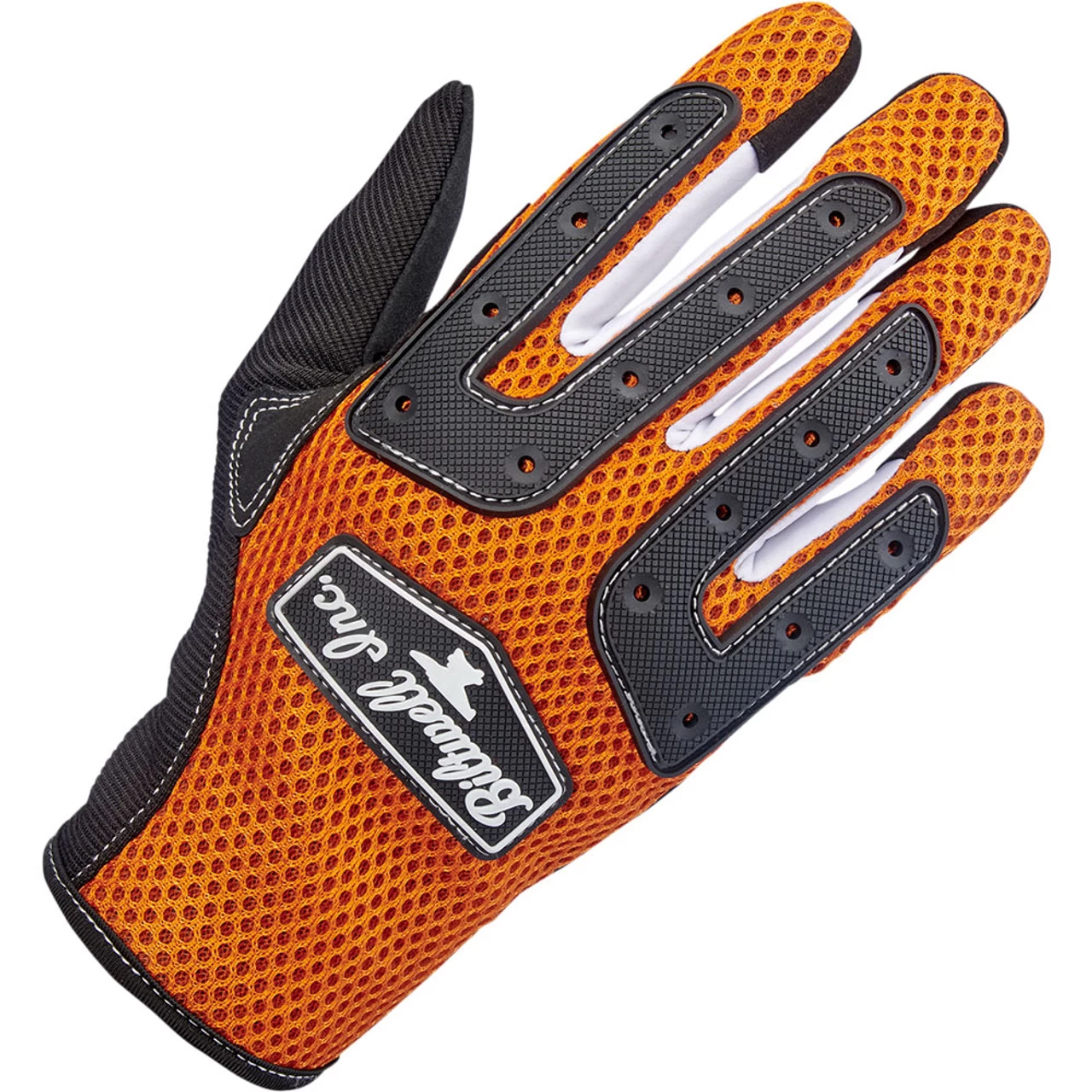 Biltwell Anza Gloves - Orange/Black 1 Biltwell Anza Gloves - Orange/Black