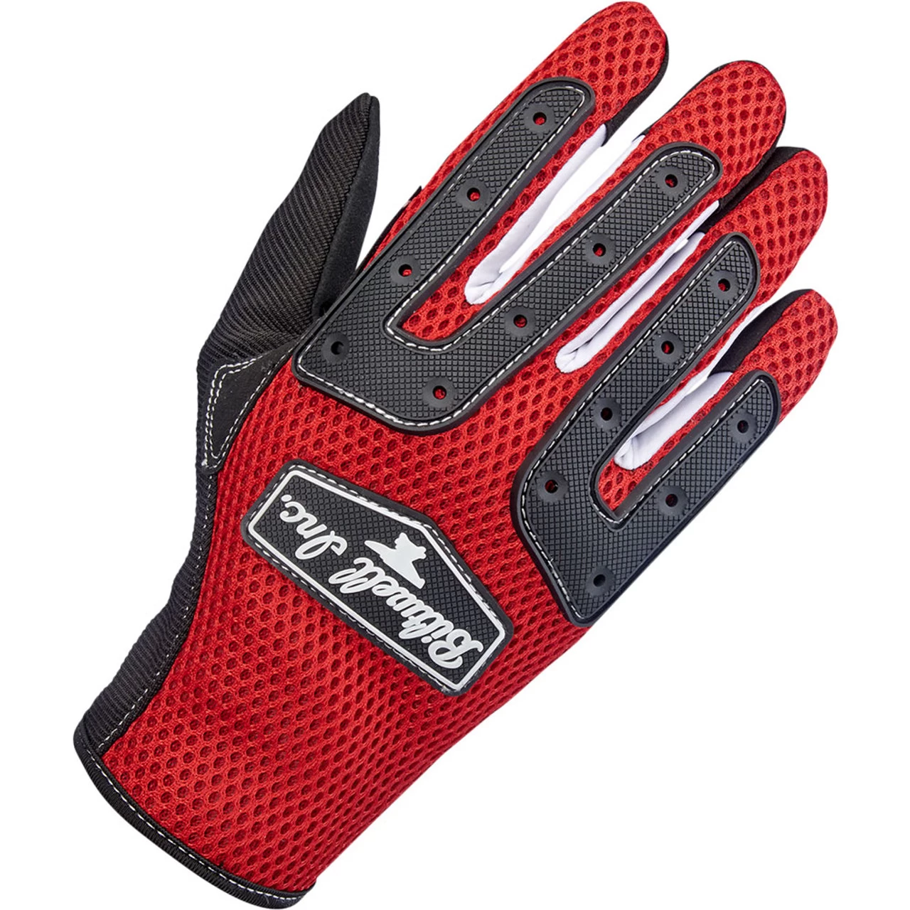 Biltwell Anza Gloves - Red/Black 1 Biltwell Anza Gloves - Red/Black