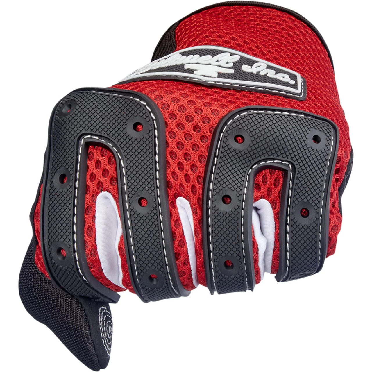 Biltwell Anza Gloves - Red/Black 5 Biltwell Anza Gloves - Red/Black - Image 5