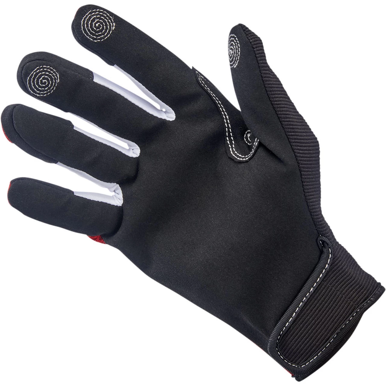 Biltwell Anza Gloves - Red/Black 2 Biltwell Anza Gloves - Red/Black - Image 2