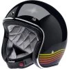 Biltwell Bonanza Helmet - Gloss Black Spectrum
