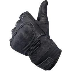 Biltwell Bridgeport Gloves - Black -Cycling Equipment Shop Biltwell Bridgeport Gloves Black 6 35182.1632245880