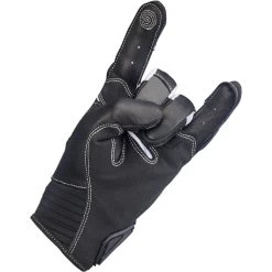 Biltwell Bridgeport Gloves - Gray/Black -Cycling Equipment Shop Biltwell Bridgeport Gloves Gray Black 5 83544.1632249752