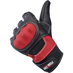Biltwell Bridgeport Gloves - Red/Black -Cycling Equipment Shop Biltwell Bridgeport Gloves Red Black 4 37654.1632248703