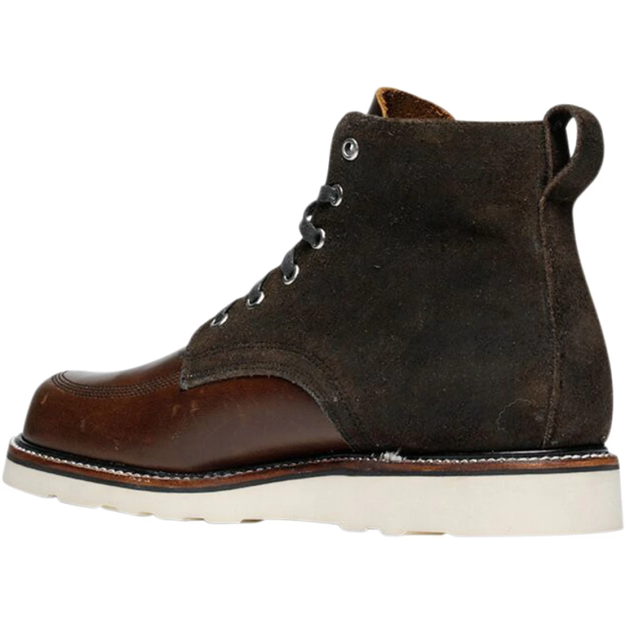 Broken Homme Jaime Leather Boots - Brown 2 Broken Homme Jaime Leather Boots - Brown - Image 2