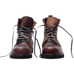 Broken Homme James Leather Boots - Oxblood Red -Cycling Equipment Shop Broken Hommes James Boots Oxblood 1 40360.1539095572