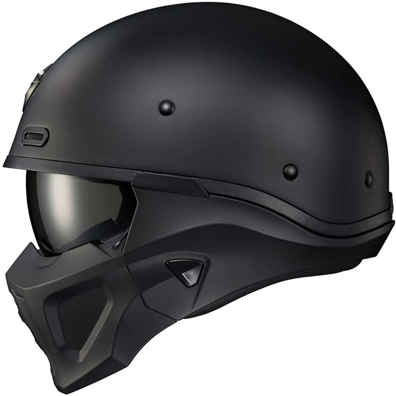 Scorpion Covert X Helmet - Matte Black 2 Scorpion Covert X Helmet - Matte Black - Image 2