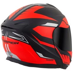 Scorpion EXO-GT920 Shuttle Modular Helmet - Black/Red -Cycling Equipment Shop EXO GT920 Shuttle Black Red rear right 72173.1509990958
