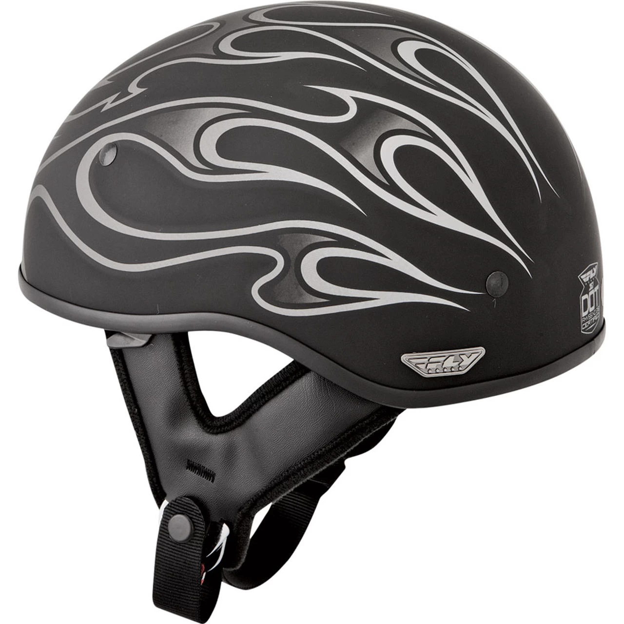 FLY Street .357 Flame Half Helmet 1 FLY Street .357 Flame Half Helmet