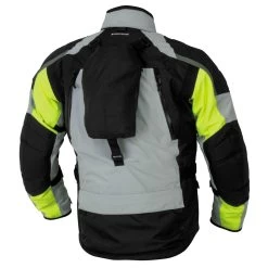 FirstGear Kathmandu Jacket - Grey/DayGlo