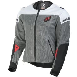 FLY Street Flux Air Mesh Jacket - Gray/White