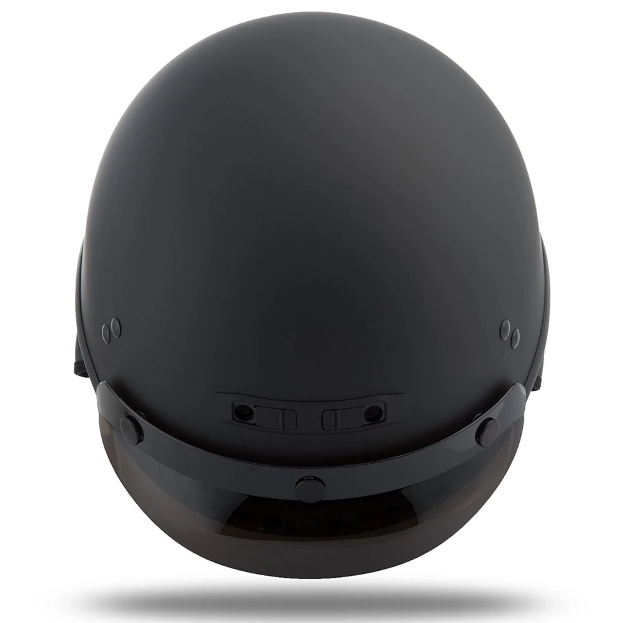 GMAX GM35 Solid Full Dressed Half Helmet - Matte Black 4 GMAX GM35 Solid Full Dressed Half Helmet - Matte Black - Image 4