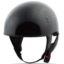 GMAX GM45 Naked Half Helmet - Gloss Black