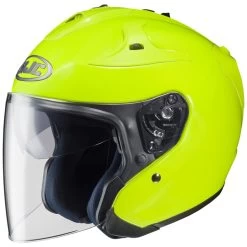 HJC FG-Jet Helmet - Hi-Viz