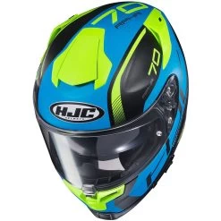 HJC RPHA 70 ST Vias Helmet - Blue/Green -Cycling Equipment Shop HJC RPHA 70 ST Vias Blue Green Helmet 0804 1732 03top 74494.1536257808