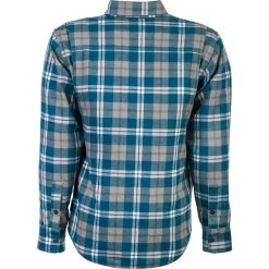 Highway 21 Marksman LE Flannel Shirt - Grey/Blue
