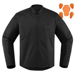 Icon Hooligan Perforated Jacket - Black