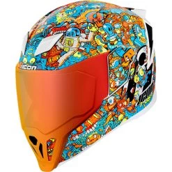 Icon Airflite Redoodle White MIPS Helmet