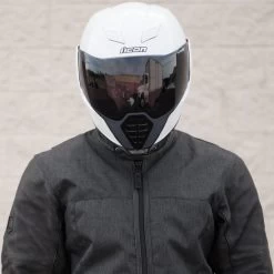 Icon Airflite Light Smoke Face Shield -Cycling Equipment Shop Icon Airflite Shield Light Gray Shield 1 24422.1521490602