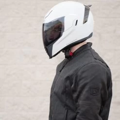 Icon Airflite Light Smoke Face Shield -Cycling Equipment Shop Icon Airflite Shield Light Gray Shield 3 60995.1521490595