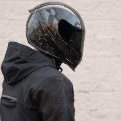 Icon Airframe Pro Warbird Helmet - Black -Cycling Equipment Shop Icon Airframe Pro Black Warbird Helmet 3 79174.1518469530