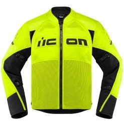 Icon Men's Contra 2 Jacket - Hi Viz