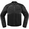 Icon Men's Contra 2 Jacket - Stealth Black