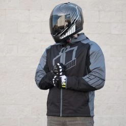 Icon Merc Crusader Jacket - Grey -Cycling Equipment Shop Icon Merc Crusader Jacket Gray 2 48033.1519226737