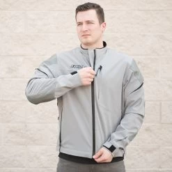 Icon Tarmac Jacket - Gray -Cycling Equipment Shop Icon Tarmac Jacket Gray 1 34165.1506952019